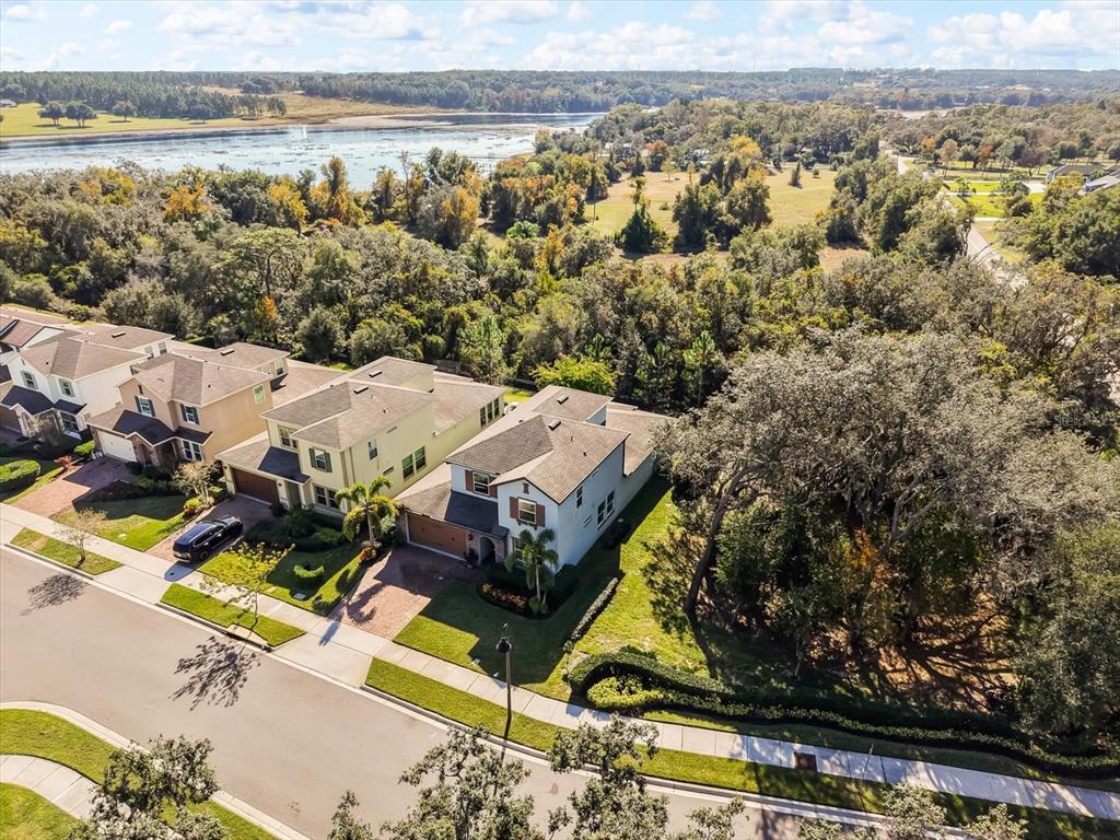 17422 Channel Way Winter Garden, FL 34787 - Photo 40 of 44 an aerial view of a house with a ocean view
