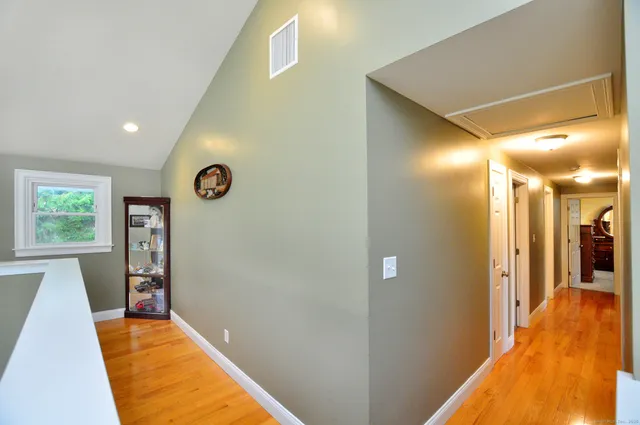 a house view with a seating space