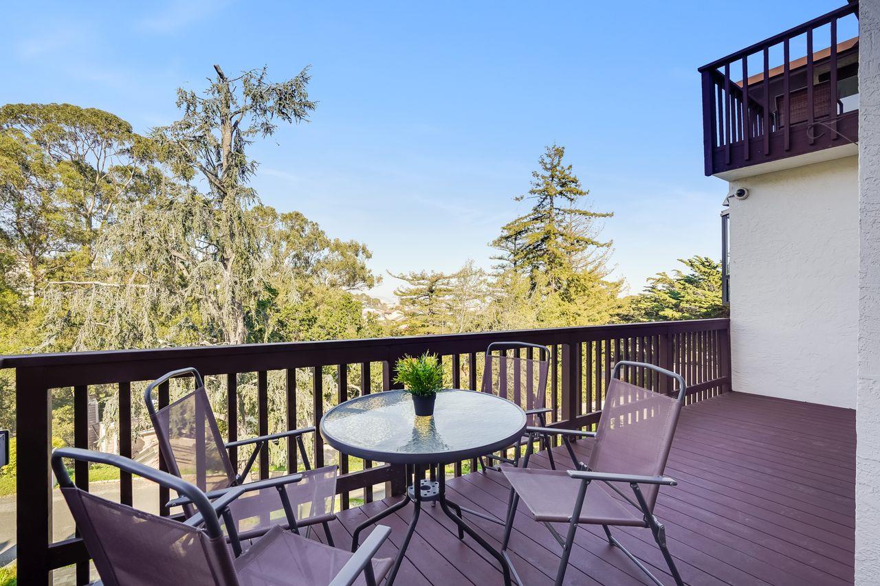 1176 Millbrae Avenue Millbrae, CA 94030 - Photo 18 of 47 a view of a balcony with furniture