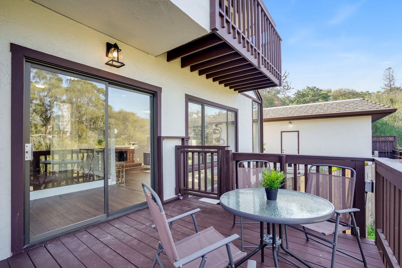 1176 Millbrae Avenue Millbrae, CA 94030 - Photo 20 of 47 a view of a balcony with furniture
