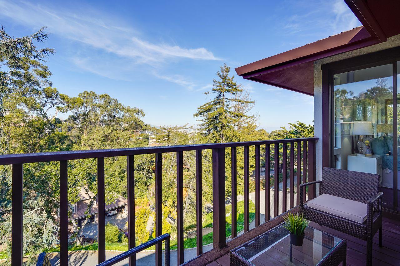 1176 Millbrae Avenue Millbrae, CA 94030 - Photo 26 of 47 a view of a balcony with wooden chairs