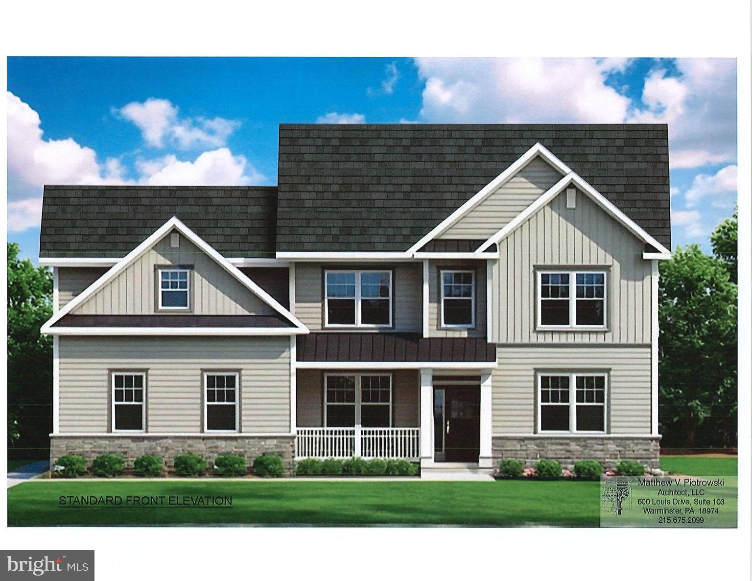 52 Paisley Road Richboro, PA 18954 - Photo 2 of 9 a front view of a house with a yard