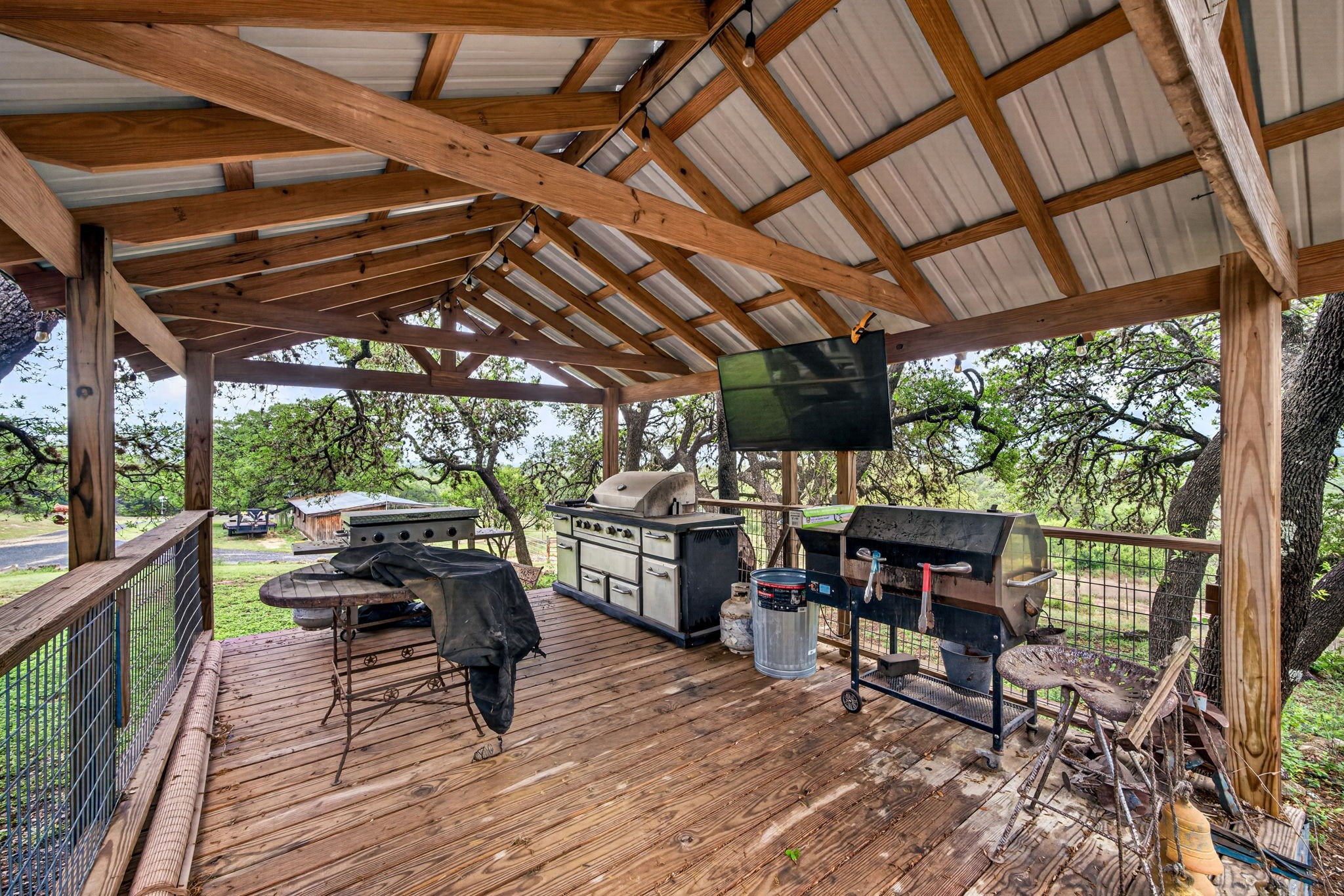 1850 Ranch Road 337 Leakey, TX 78873 - Photo 29 of 50 Private porch ideal for morning coffee and relaxing Hill Country sunsets