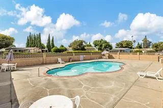 a view of a swimming pool