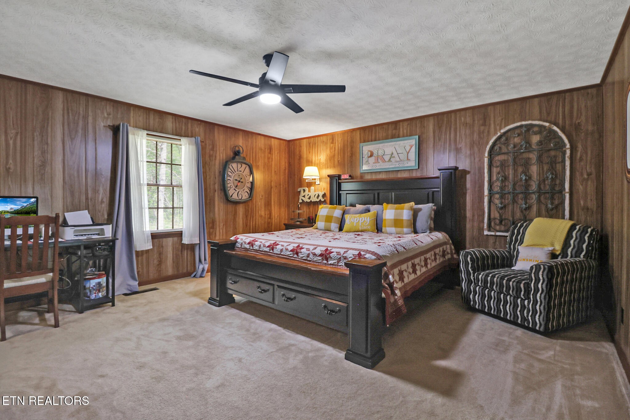 220 Old Gatewood Ford Road Jamestown, TN 38556 - Photo 35 of 57 a bedroom with a bed dresser and a window