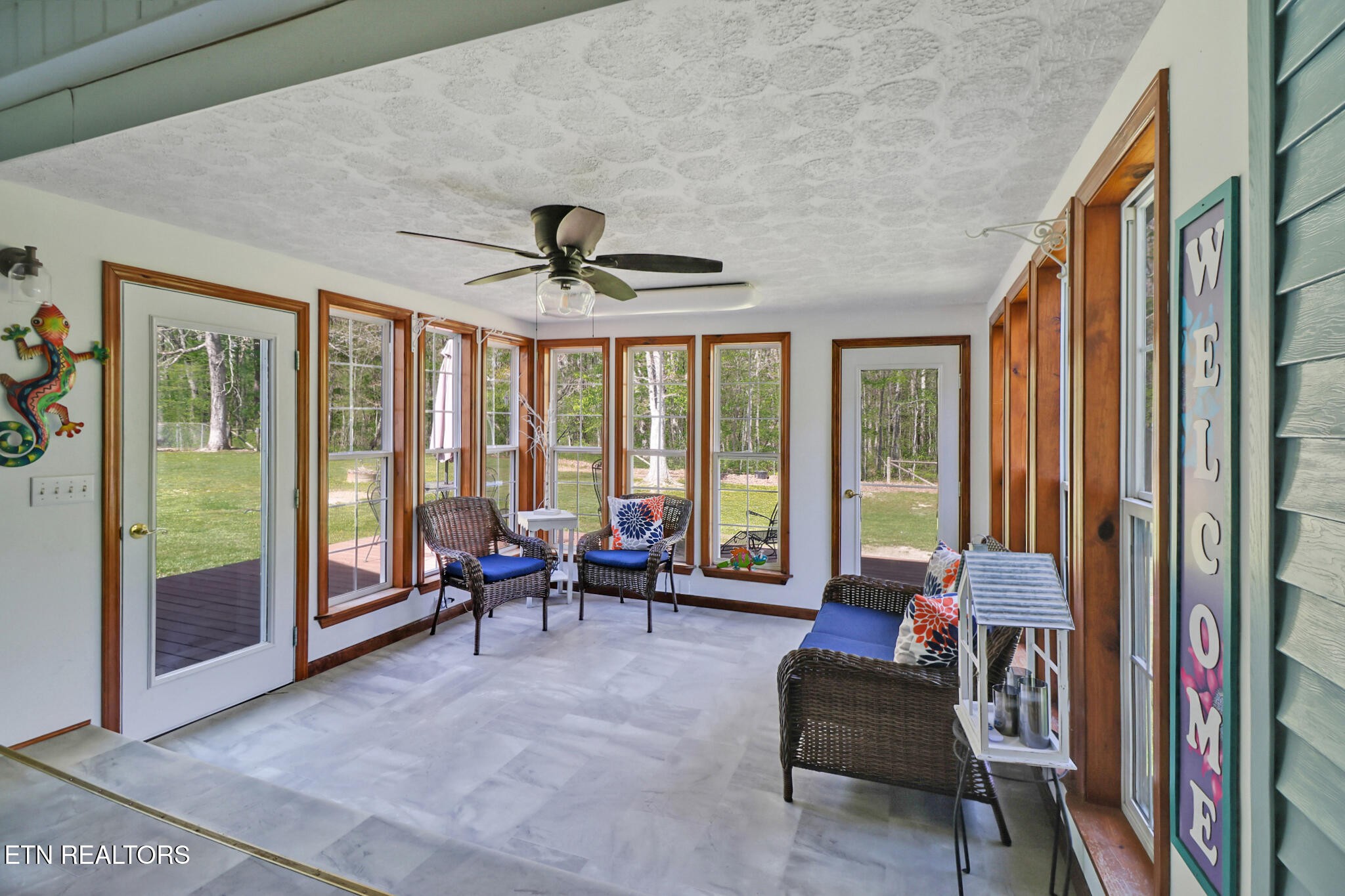 220 Old Gatewood Ford Road Jamestown, TN 38556 - Photo 52 of 57 a living room with furniture and a large window