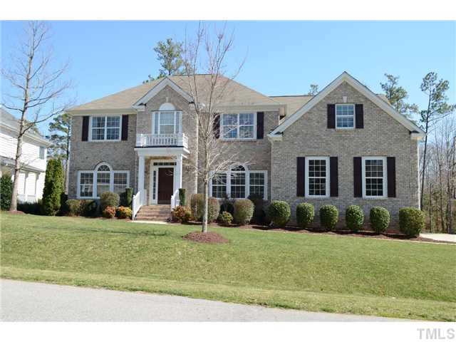 4457 Fairview Ridge Lane Apex, NC 27539 - Photo 24 of 25 Welcome to 4457 Fairview Ridge Lane, with 3 car garage, 3983 square feet, 4 bedrooms + bonus + 1st floor office and 1,232 square ft unfinished walk out basement. On 0.38 acres backing to acres of preserved natural area.