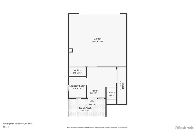 $499,000 | 1315 Hoyt Street, Unit 1, Lakewood, CO 80215
