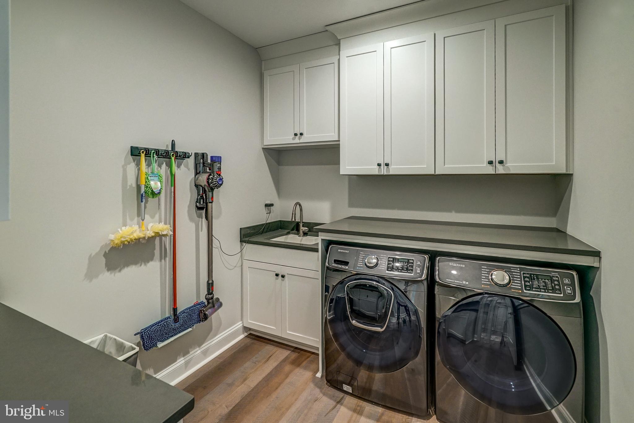 2935 A Minor Road Bumpass, VA 23024 - Photo 18 of 50 Laundry Room w/ Cabinetry + Samsung Washer & Dryer