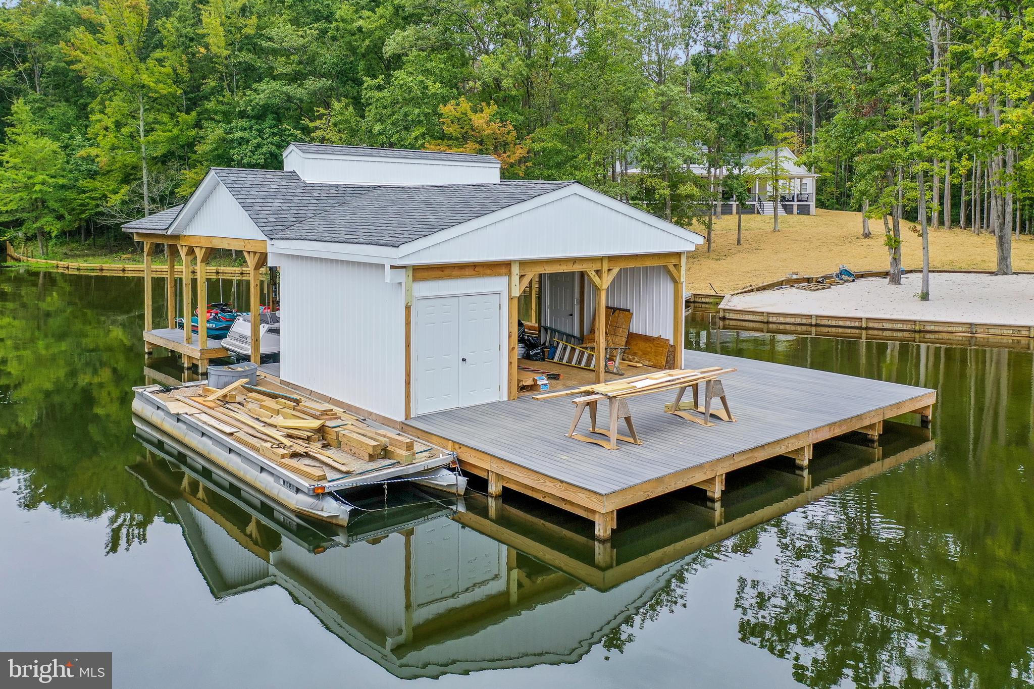 2935 A Minor Road Bumpass, VA 23024 - Photo 41 of 50 Sundeck off Boathouse
