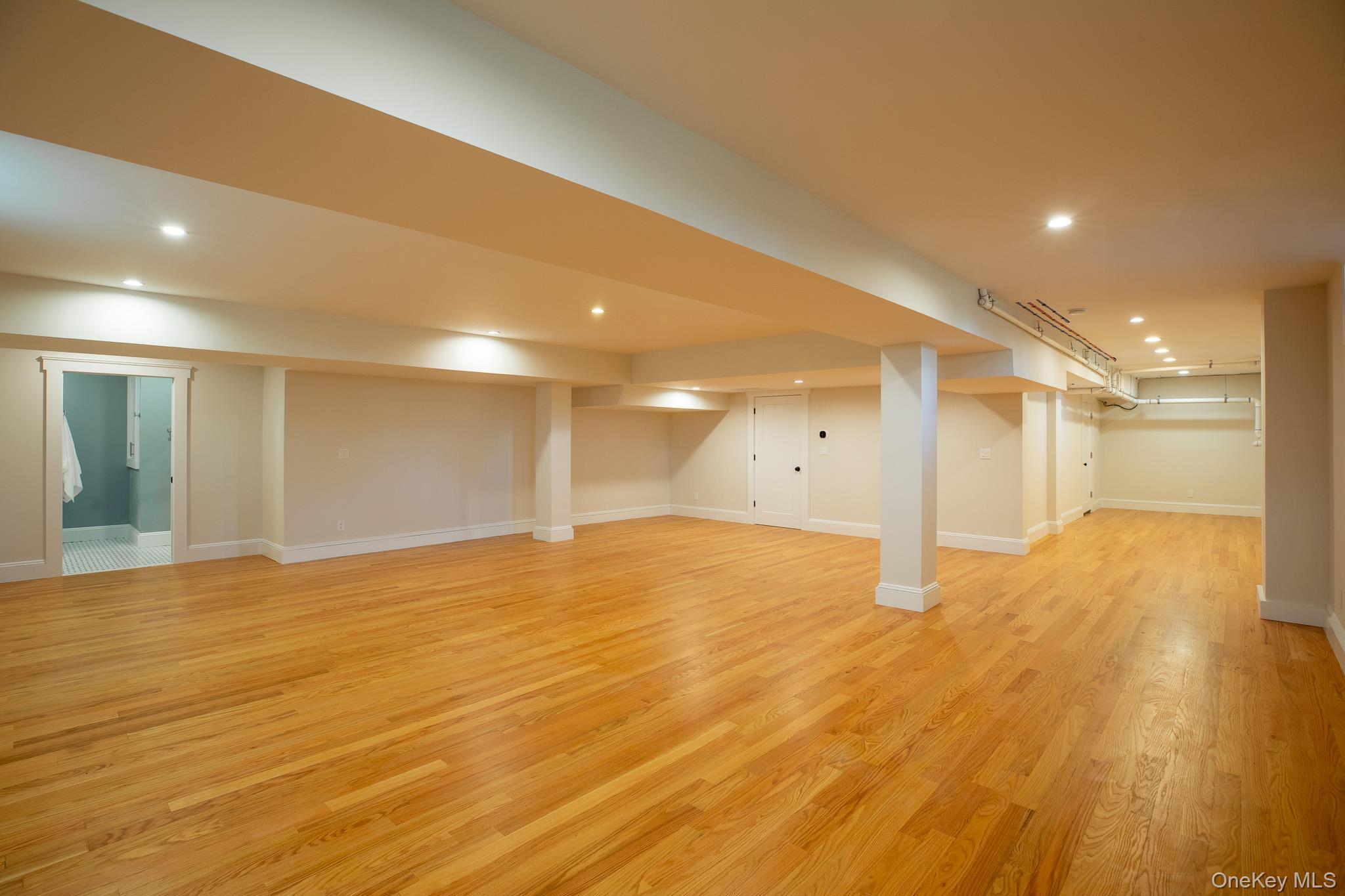 397 Viewmont Road Germantown, NY 12526 - Photo 39 of 47 Finished basement with oak floors and full bathroom