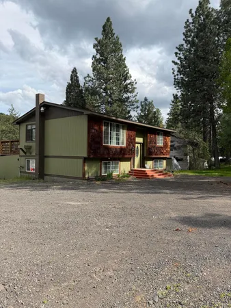 front view of a house with a pathway