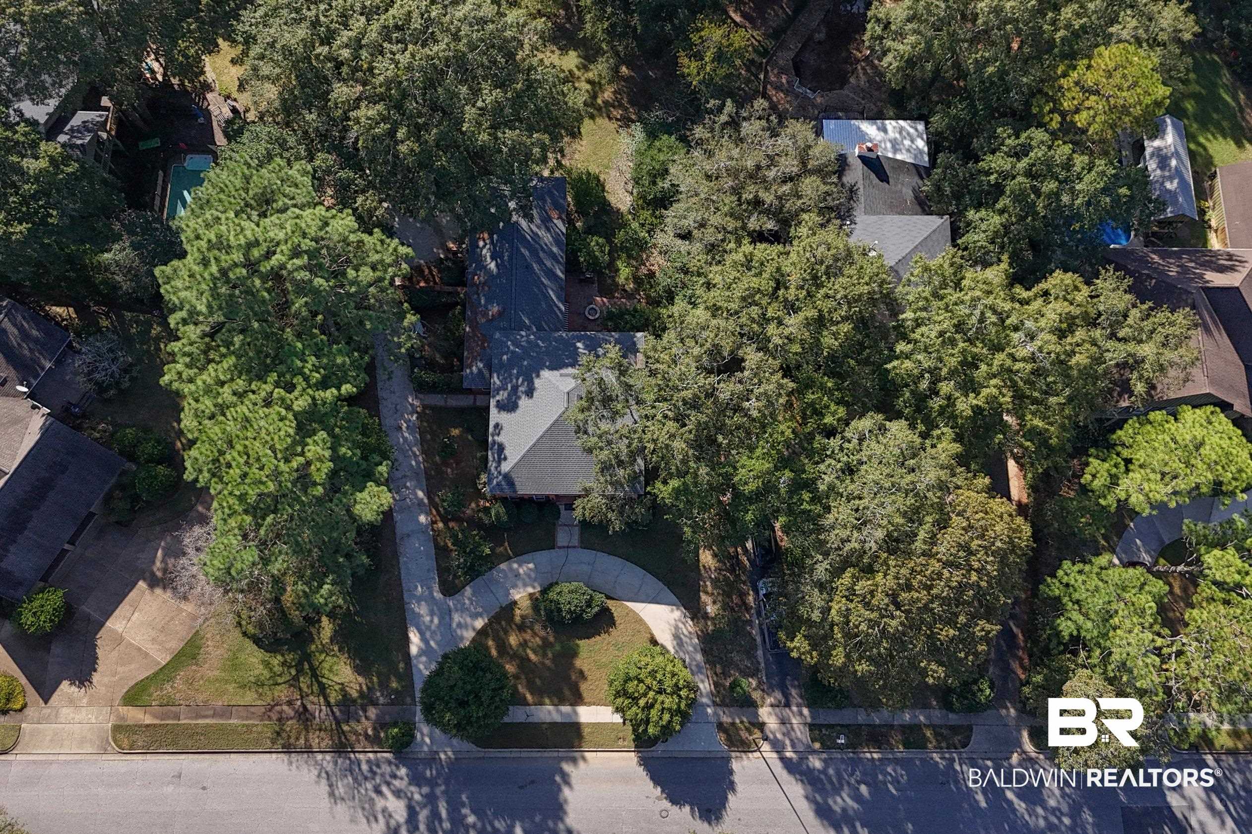 6705 Ridgeland Road South Mobile, AL 36695 - Photo 41 of 44 Bird's eye view