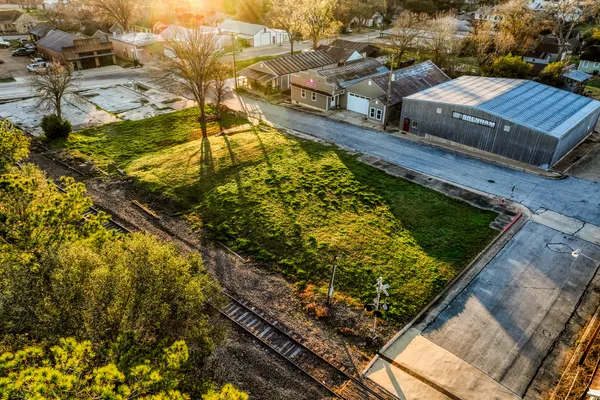 a view of an outdoor space and swimming pool