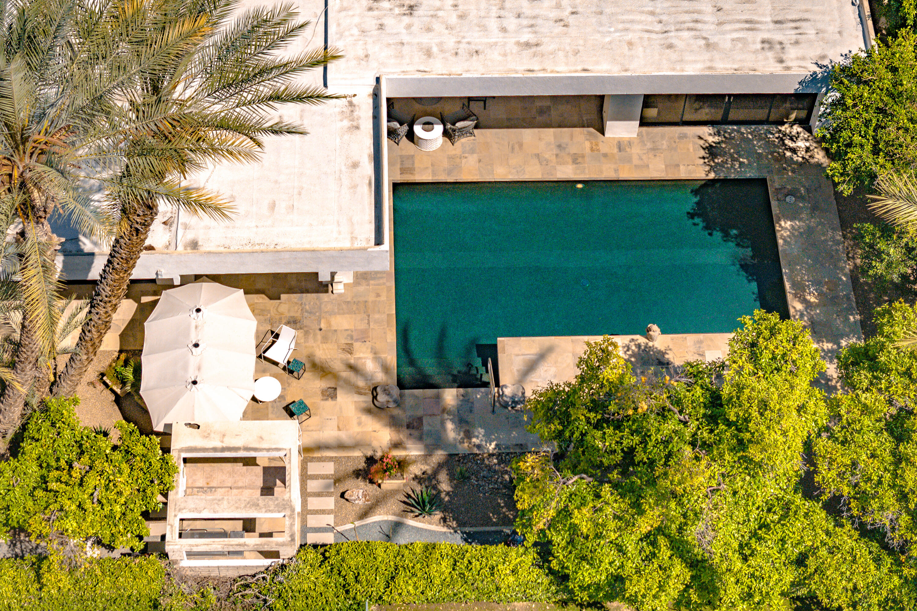 37355 Palm View Road Rancho Mirage, CA 92270 - Photo 48 of 49 76-Aerial-Back-View