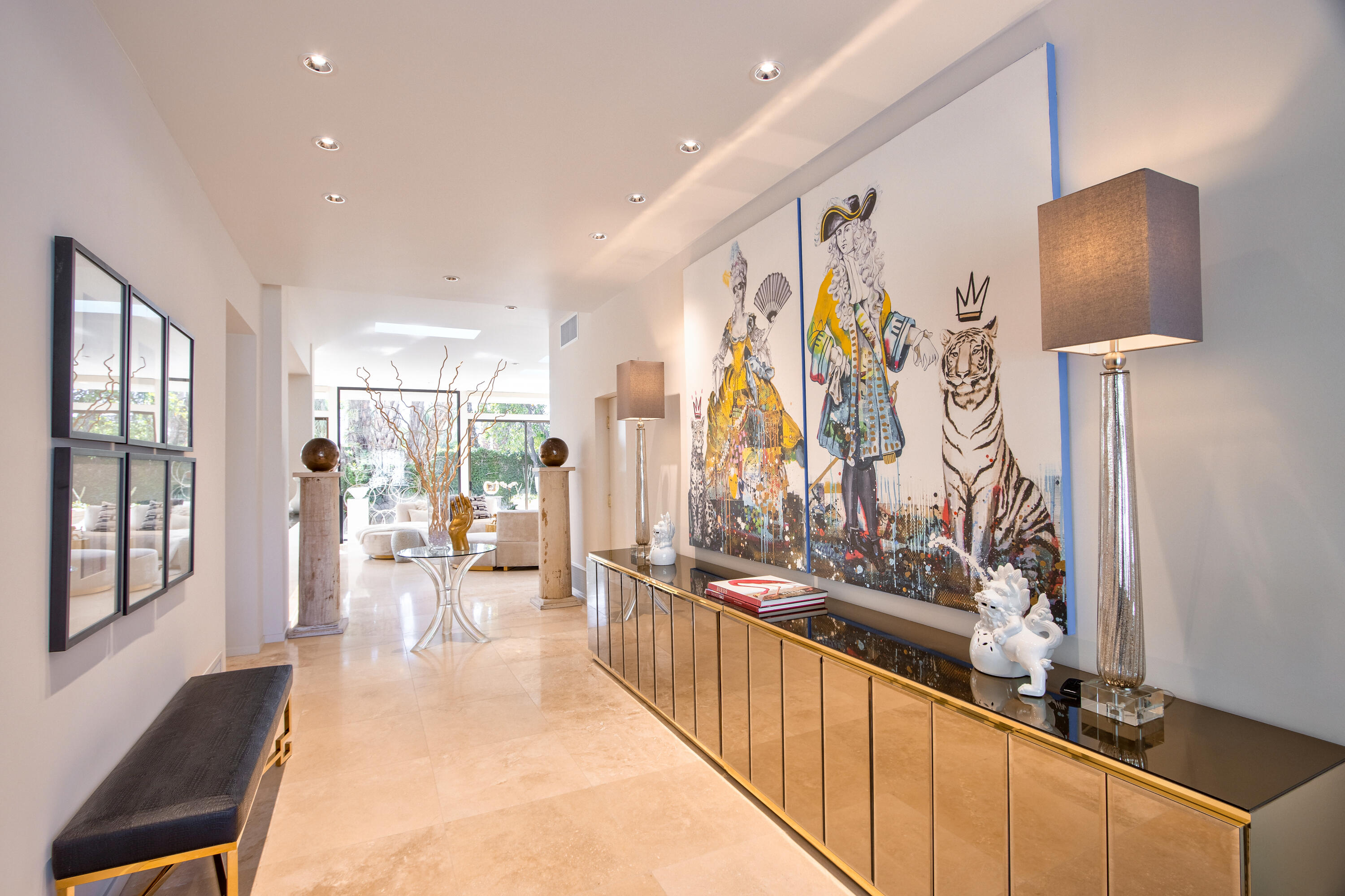 37355 Palm View Road Rancho Mirage, CA 92270 - Photo 9 of 49 a very nice looking living room with a large window and a flat screen tv
