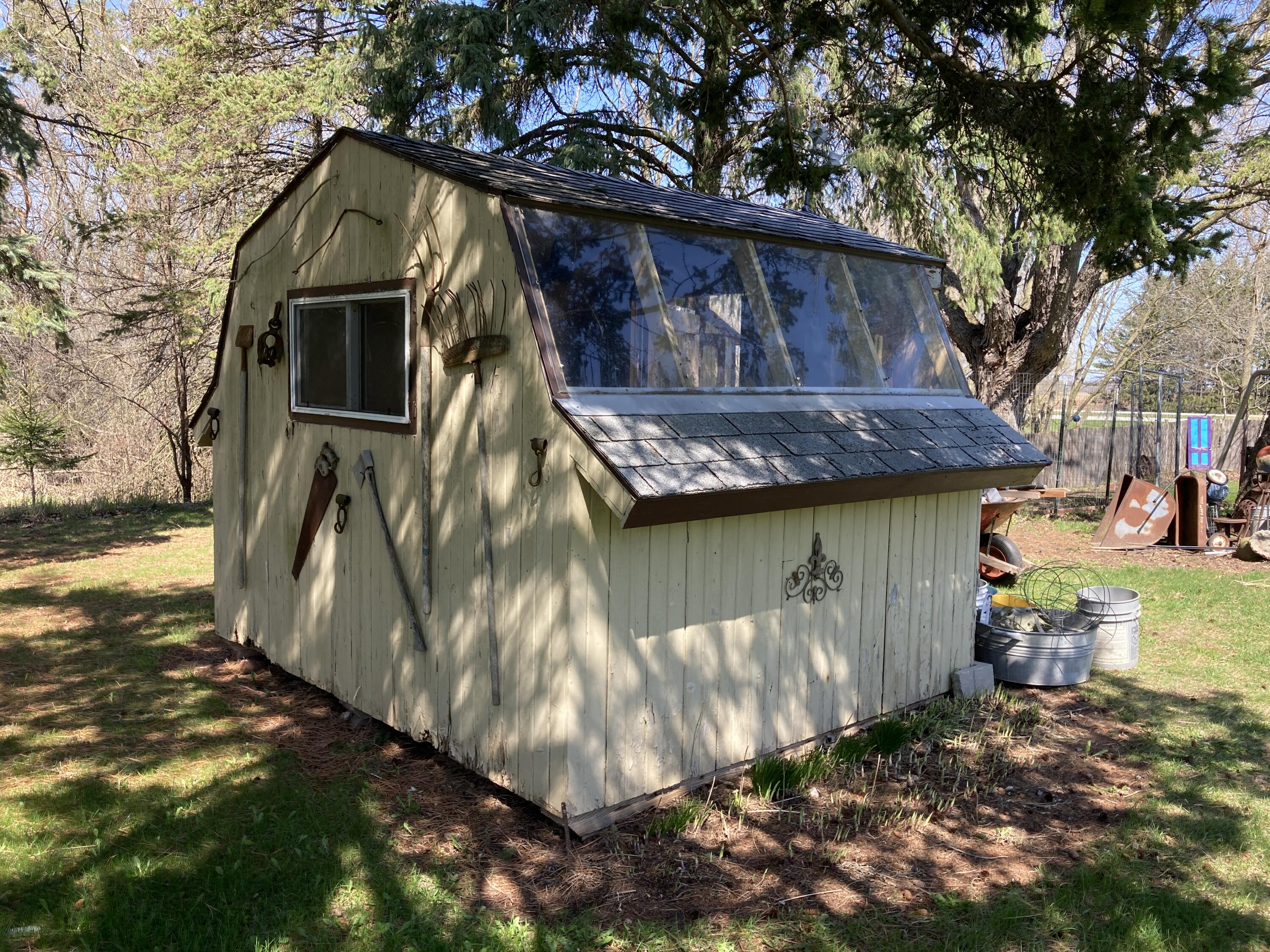 W4918 County Road North Lyndon, WI 53093 - Photo 8 of 23 Garden Shed