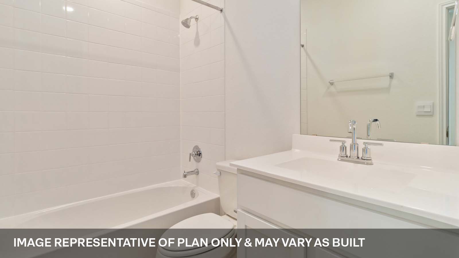 214 Balmorhea Street Kyle, TX 78640 - Photo 17 of 19 a bathroom with a sink a toilet and a bathtub