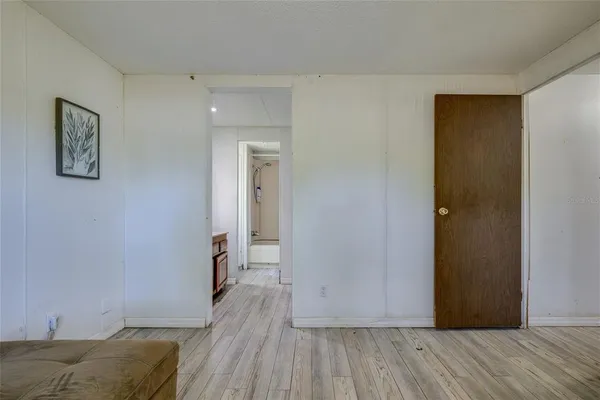 wooden floor in an empty room