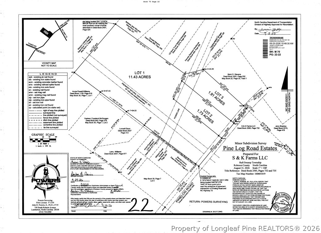 Lot 2 Pine Log Road Lumberton, NC 28360 - Photo 1 of 1 Gallery Image 1