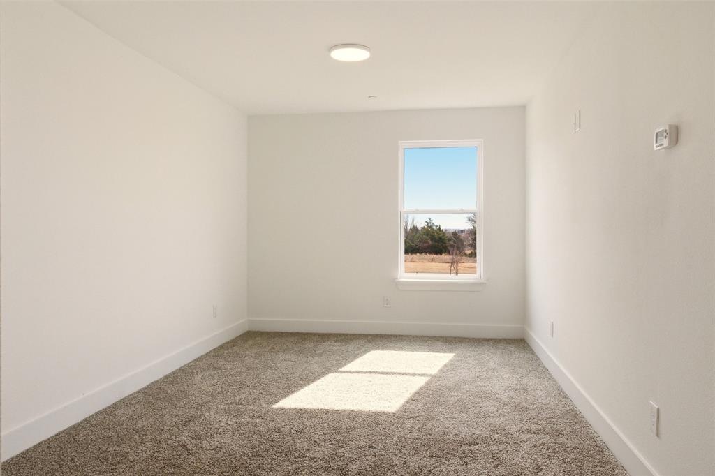 8902 Lowell Street Rowlett, TX 75089 - Photo 12 of 32 This room features light-colored carpet, a window providing natural light, and a modern ceiling light fixture
