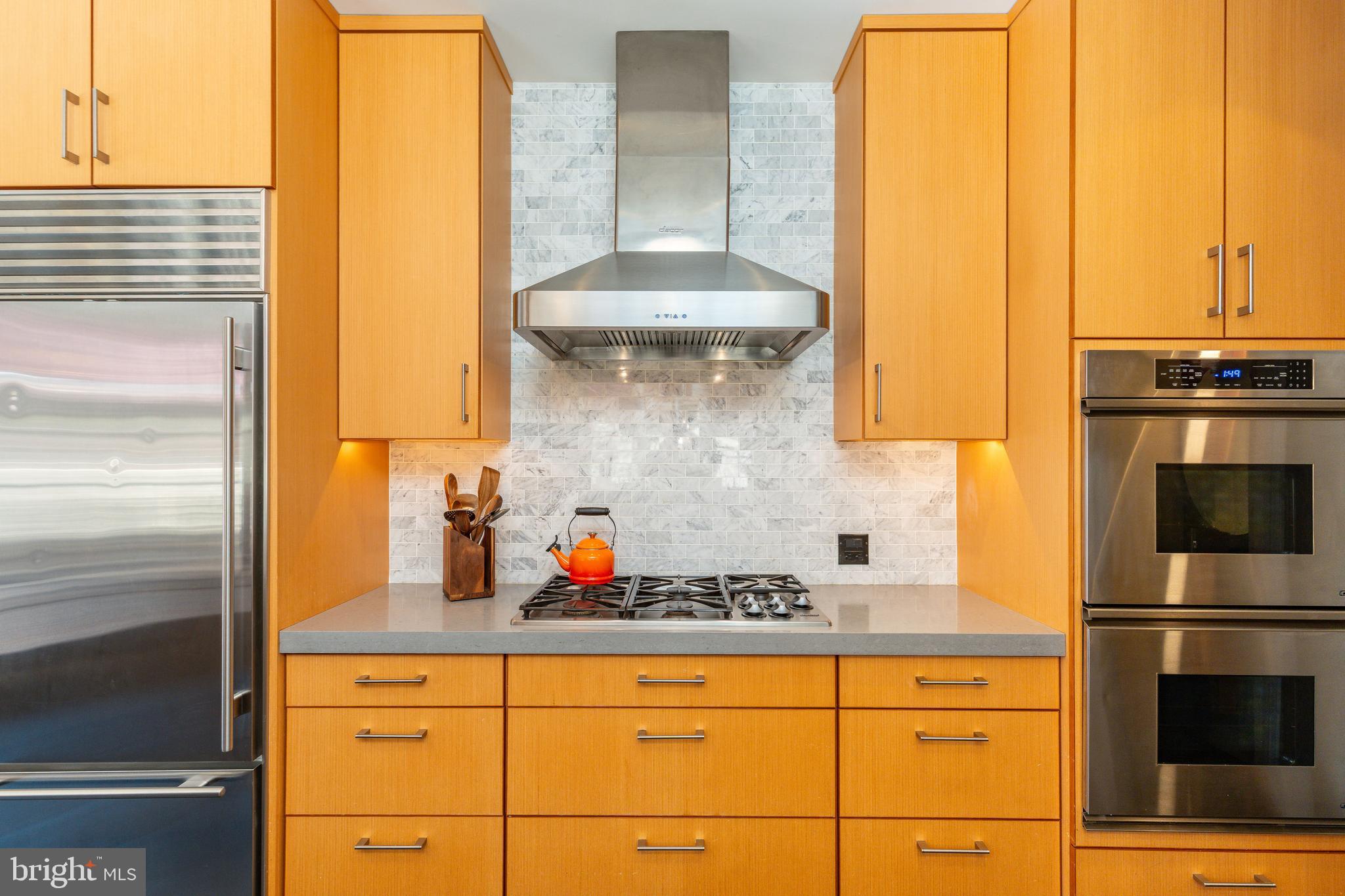 632 Spruce Street Philadelphia, PA 19106 - Photo 23 of 88 a kitchen with a sink a counter top space and cabinets