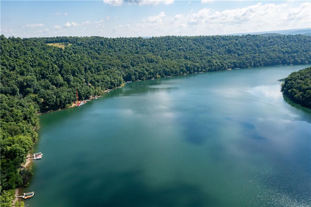 2675 Lakeview Road Confluence, PA 15424 - Photo 25 of 25 a view of a lake with a yard