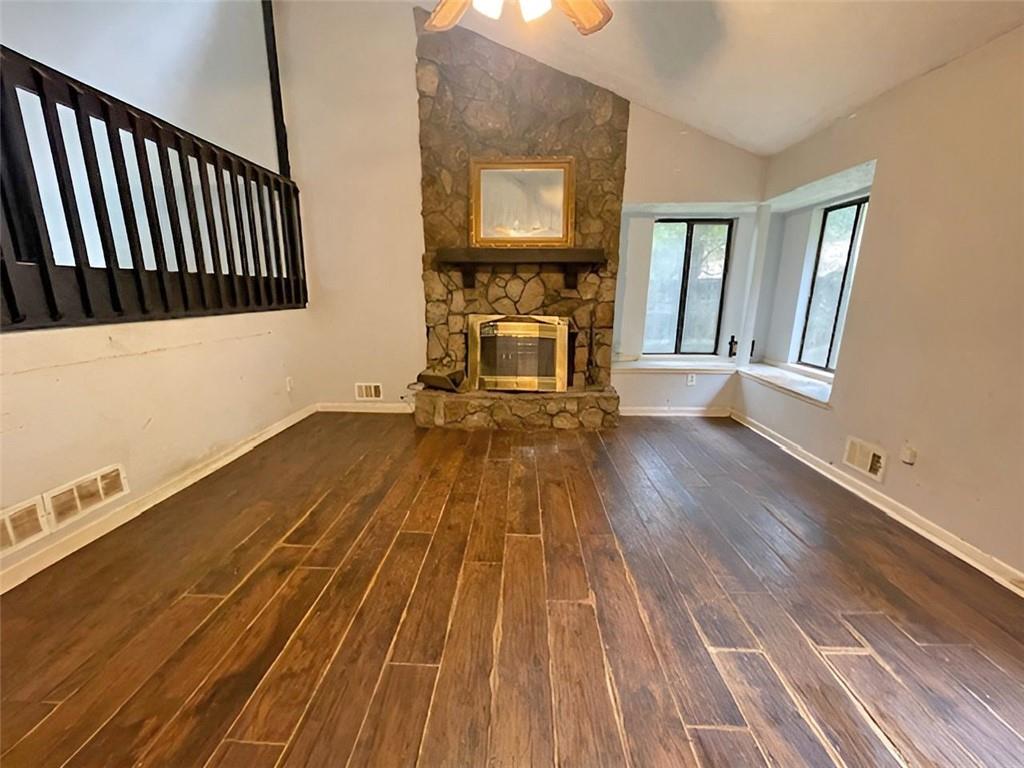 40 Judy Court Stockbridge, GA 30281 - Photo 7 of 14 a view of a livingroom with wooden floor and staircase