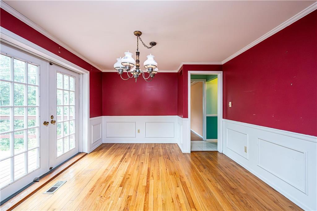 3221 Attleboro Road Greensburg, PA 15601 - Photo 11 of 38 a spacious bedroom with a bed and wooden floor