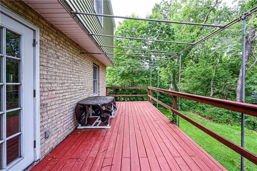 3221 Attleboro Road Greensburg, PA 15601 - Photo 4 of 38 a view of balcony with wooden floor and outdoor space