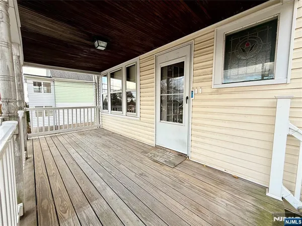 a view of a house with wooden floor