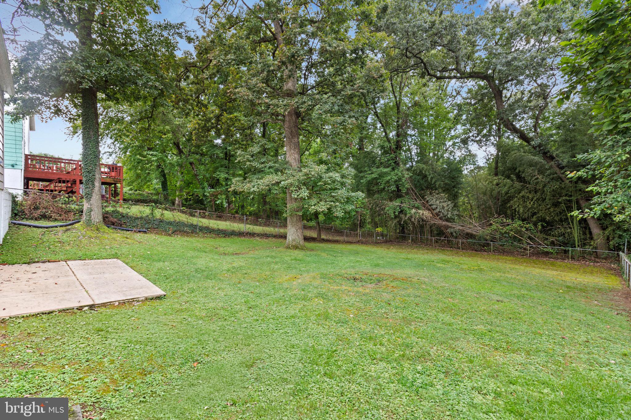 7703 Emerson Road Hyattsville, MD 20784 - Photo 32 of 32 Big Fenced Back Yard