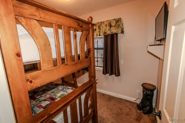 a view of stairs and storage