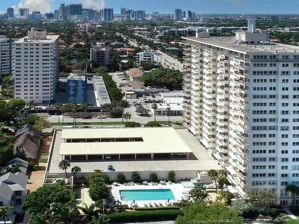2500 East Las Olas Boulevard, Unit 707 Fort Lauderdale, FL 33301 - Photo 27 of 29 a view of a city with tall buildings