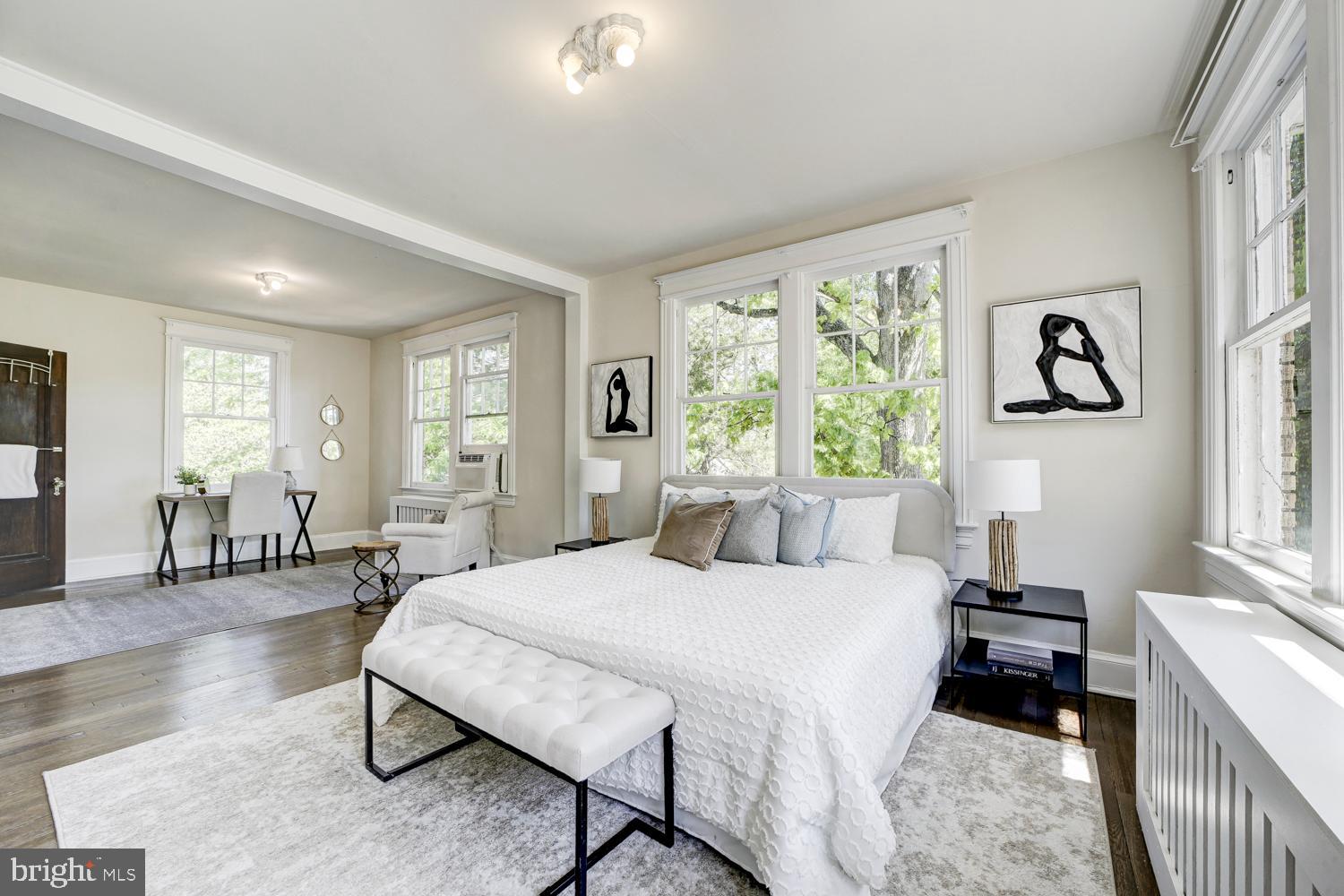 5533 33rd Street Northwest Washington, DC 20015 - Photo 25 of 47 Primary and 2nd bedroom combined