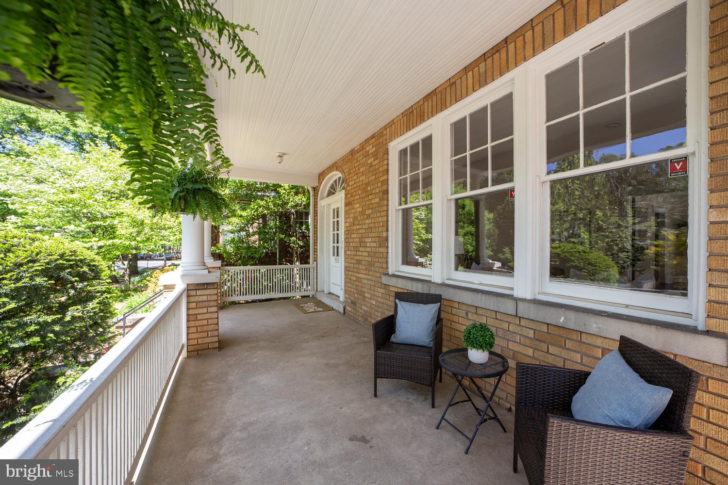 5533 33rd Street Northwest Washington, DC 20015 - Photo 6 of 47 Welcoming full width front porch