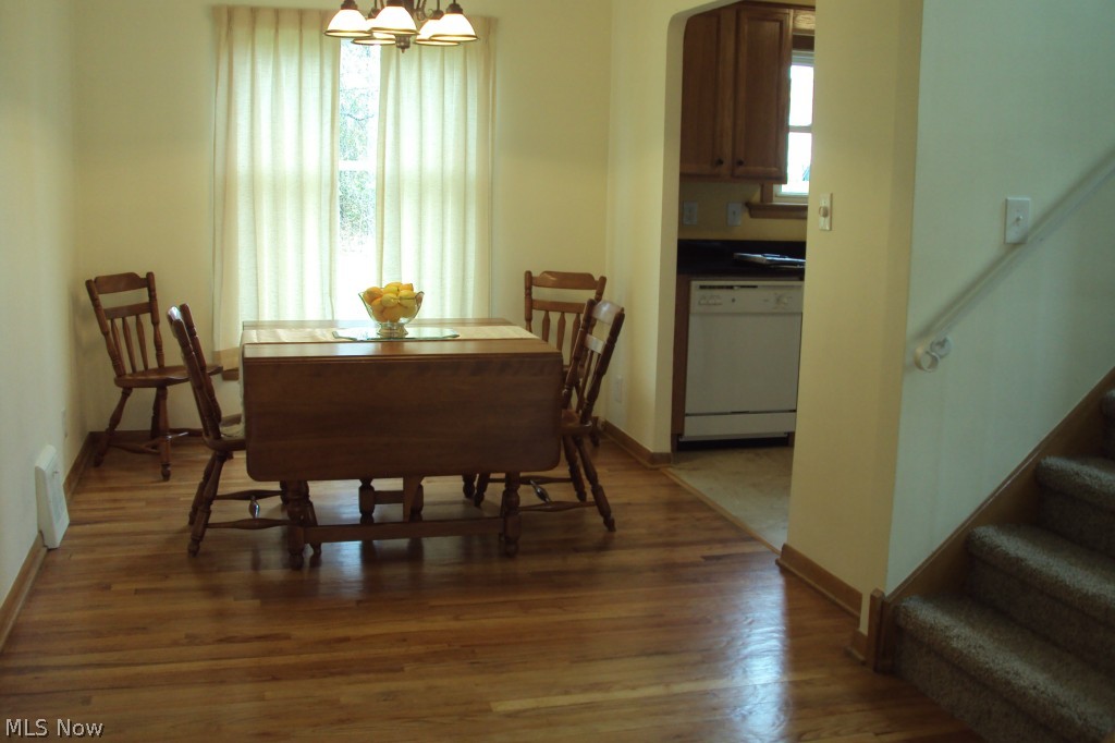 4965 Corliss Road Cleveland, OH 44124 - Photo 2 of 25 Spacious dining room with gleaming hardwood floors.