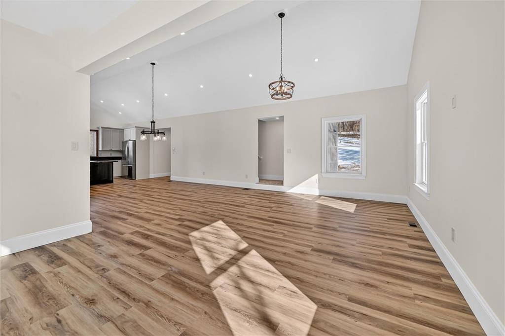 392 Stuber Road Beaver Falls, PA 15010 - Photo 18 of 48 a view of empty room with wooden floor
