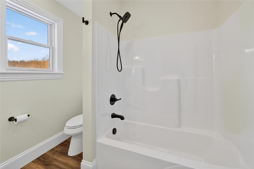392 Stuber Road Beaver Falls, PA 15010 - Photo 34 of 48 a bathroom with a bathtub a toilet and a shower
