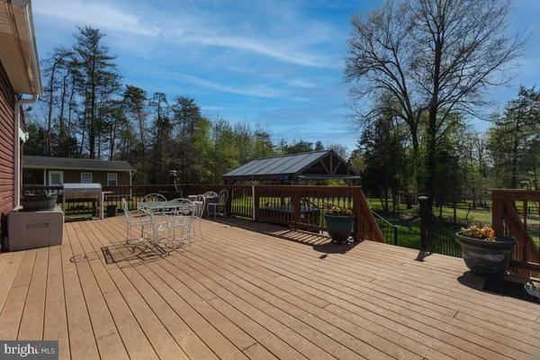 a view of outdoor space with seating