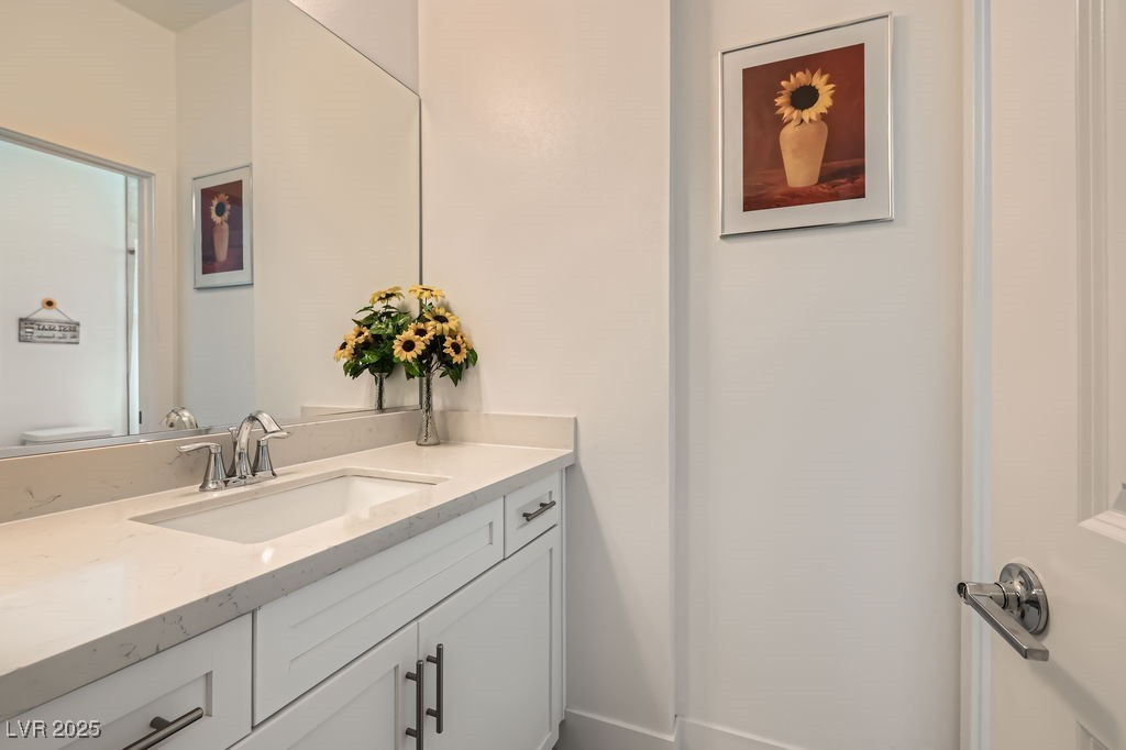 130 West Fairway Road Henderson, NV 89015 - Photo 20 of 40 Bathroom with vanity and toilet