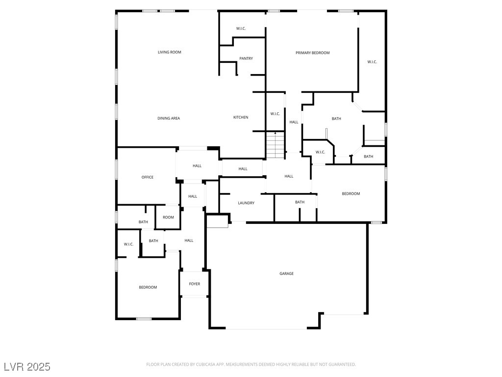 130 West Fairway Road Henderson, NV 89015 - Photo 39 of 40 Main level floorplan