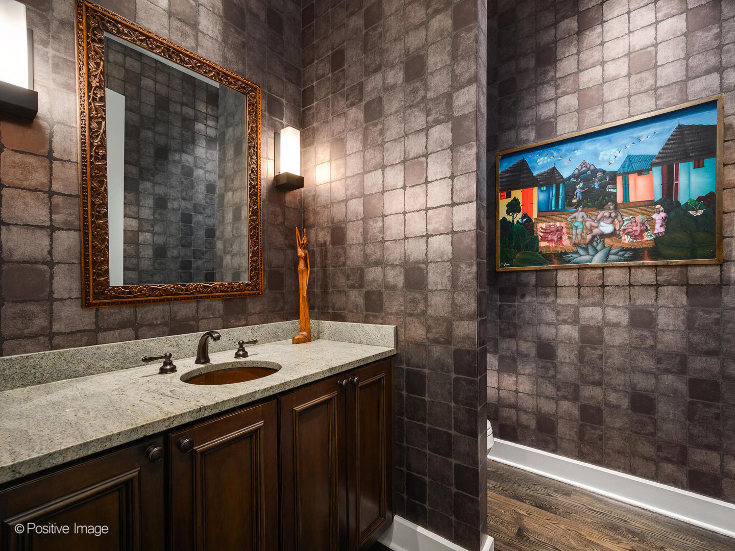 1244 West Chicago Avenue Chicago, IL 60642 - Photo 12 of 22 a bathroom with a sink and a mirror