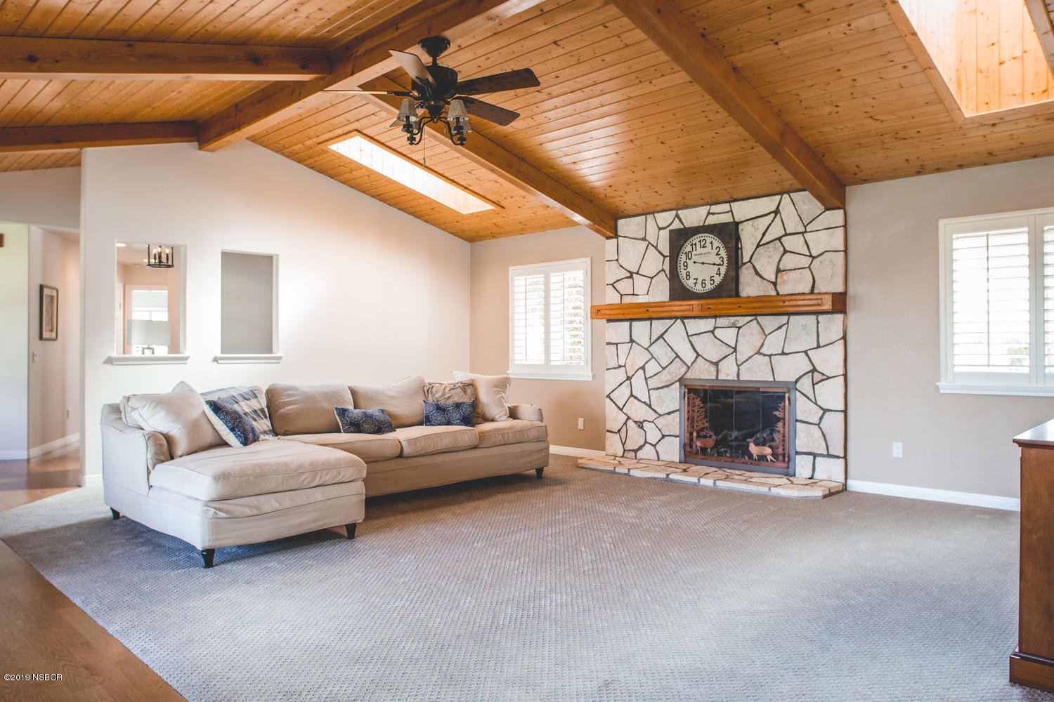1062 Highland Road Santa Ynez, CA 93460 - Photo 5 of 43 Living Room with firplace