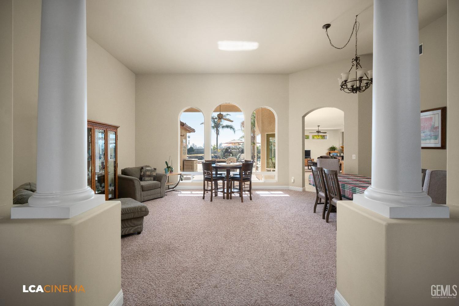 Undisclosed Address Bakersfield, CA 93314 - Photo 32 of 71 a view of a livingroom with furniture and a large window