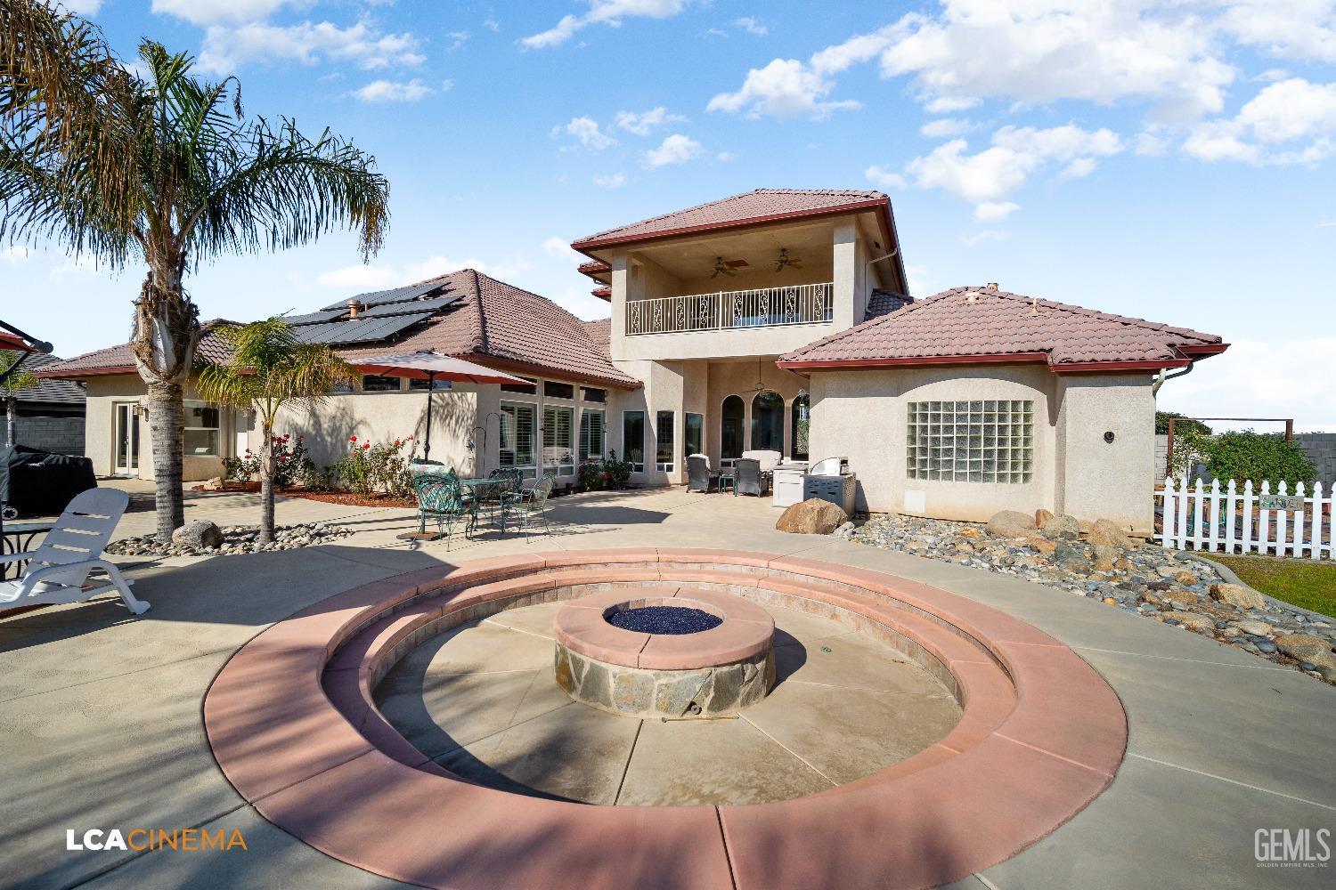 Undisclosed Address Bakersfield, CA 93314 - Photo 63 of 71 a swimming pool with outdoor seating yard and barbeque oven