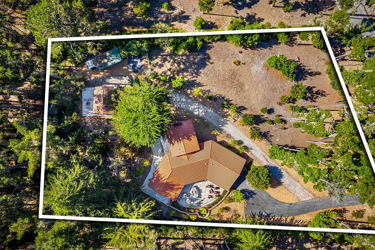 1268 Viscaino Road Pebble Beach, CA 93953 - Photo 39 of 47 an aerial view of swimming pool