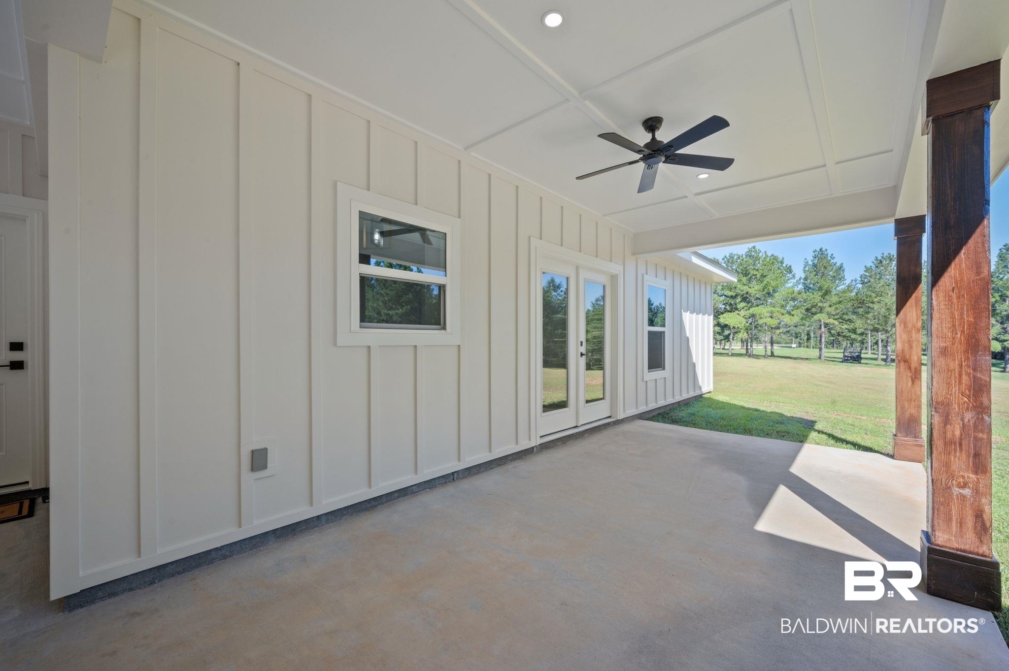 12100 Lott Road Chunchula, AL 36521 - Photo 19 of 21 View of patio featuring ceiling fan