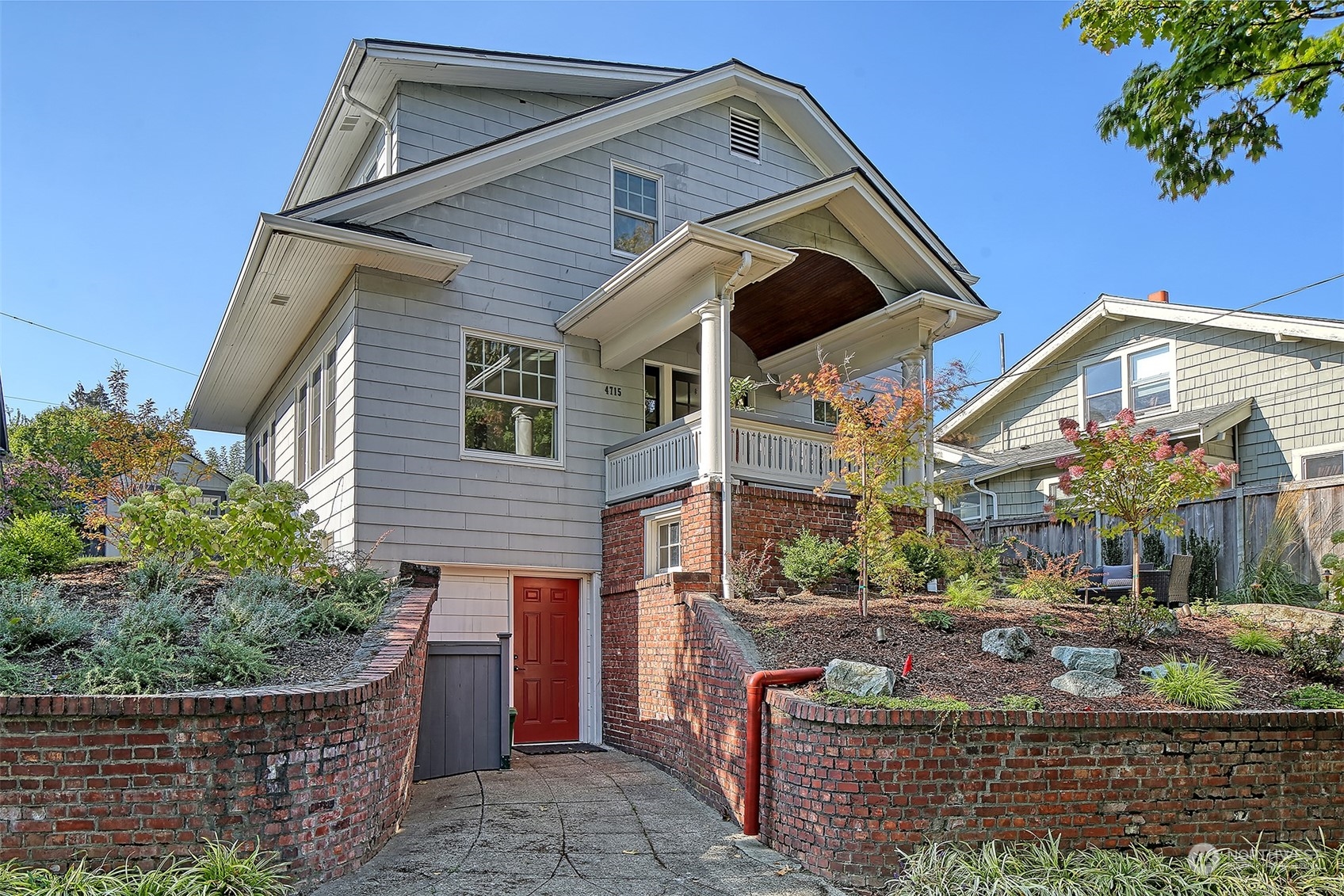 4715 Stone Way North Seattle, WA 98103 - Photo 30 of 30 a front view of house with tree s