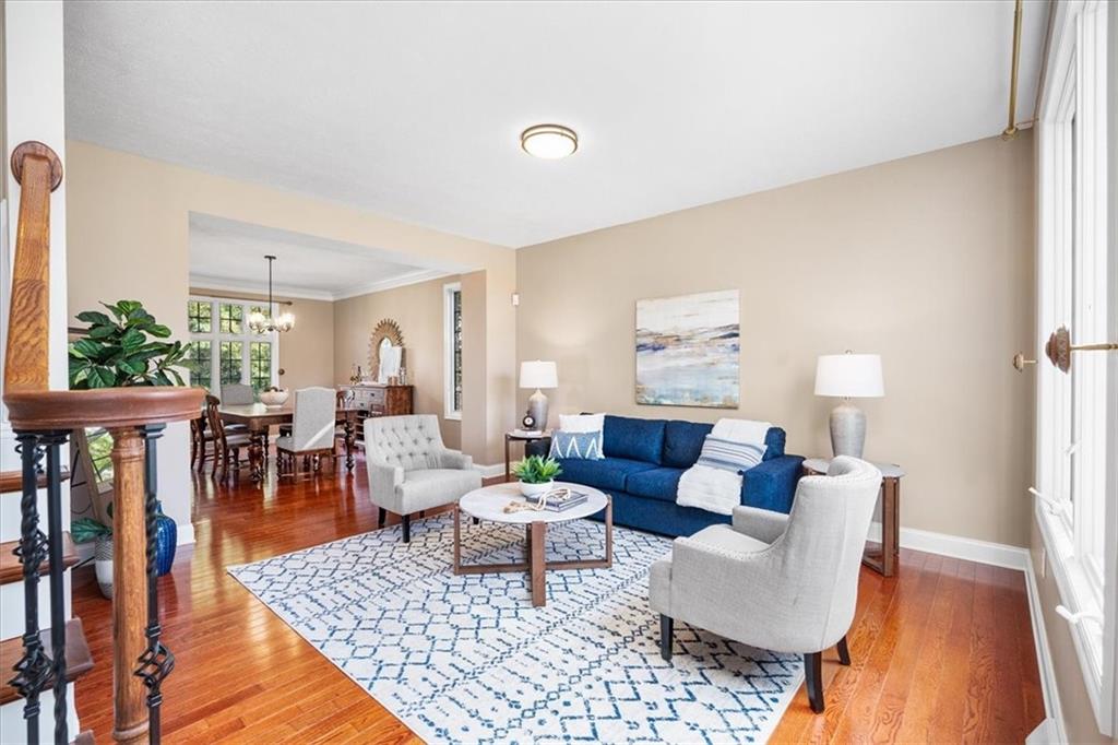 185 Pinkerton Road Wexford, PA 15090 - Photo 5 of 40 a living room with furniture wooden floor and a table